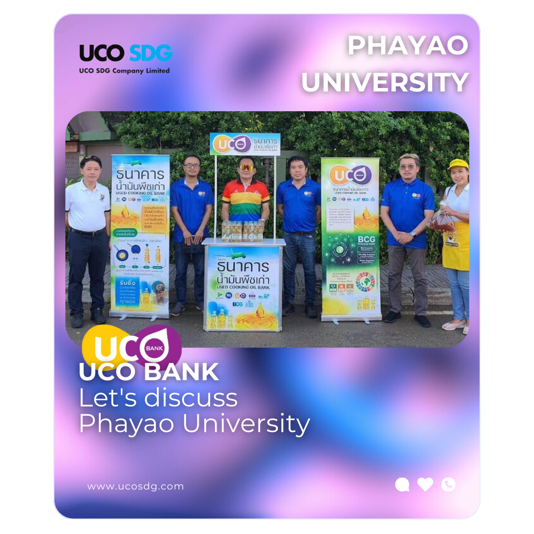 Phayao University Unveils Innovative ‘Used Cooking Oil for New Oil’ Exchange Program
